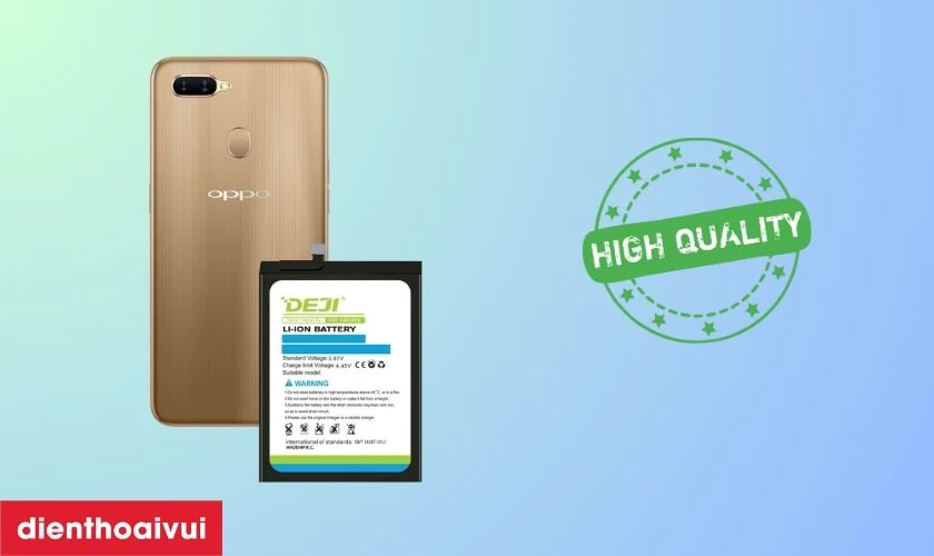 Pin Deji thay cho OPPO A7 2018 c&oacute; tốt kh&ocirc;ng?