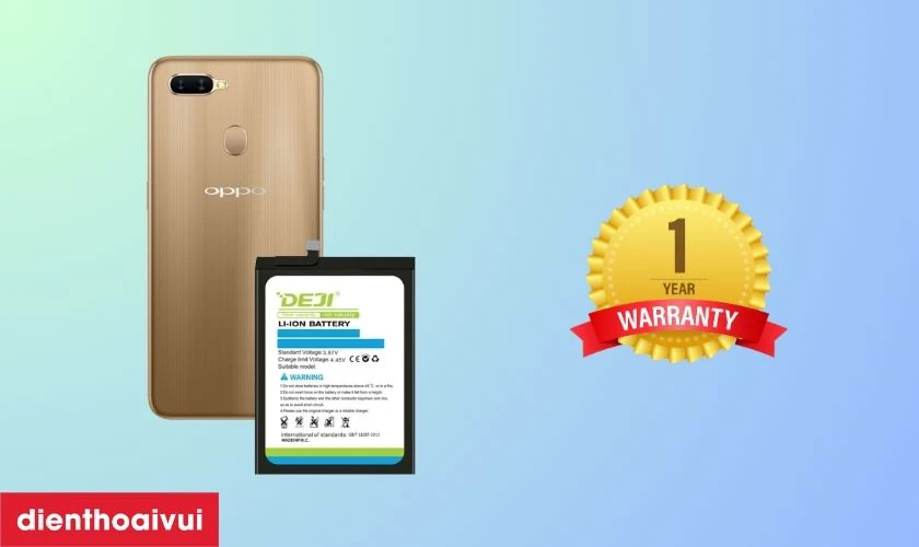 C&oacute; n&ecirc;n thay pin OPPO A7 2018 ch&iacute;nh h&atilde;ng Deji kh&ocirc;ng?