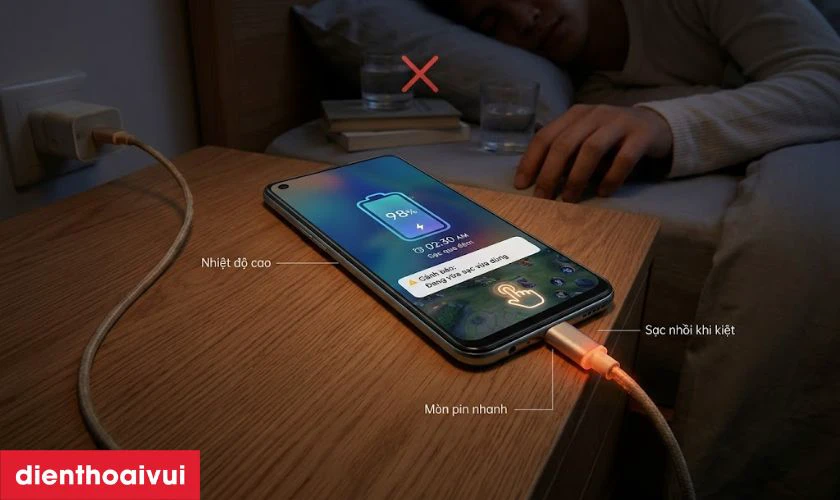 Tại sao pin Oppo A74 lại chai phồng?