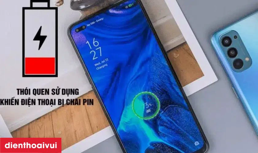 Nguyên nhân pin OPPO A77S bị chai phòng và hư hỏng