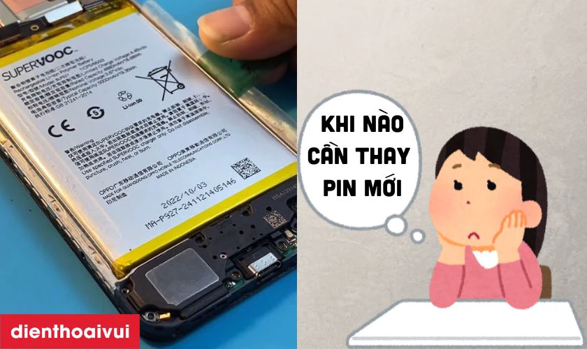 Các dấu hiệu nhận biết bạn cần thay pin OPPO nhanh chóng
