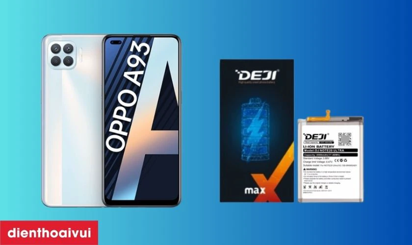 Giới thiệu pin Oppo A93 chính hãng Deji