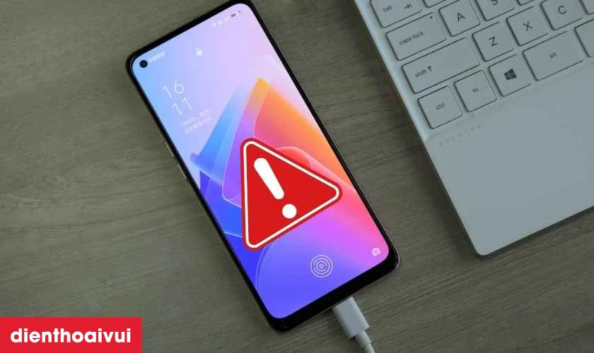Nguy&ecirc;n nh&acirc;n pin OPPO A96 chai pin phồng v&agrave; hư hỏng