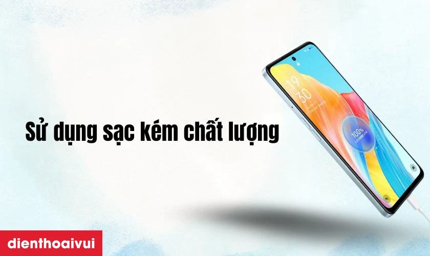 Nguyên nhân pin OPPO A98 5G bị chai phòng và hư hỏng