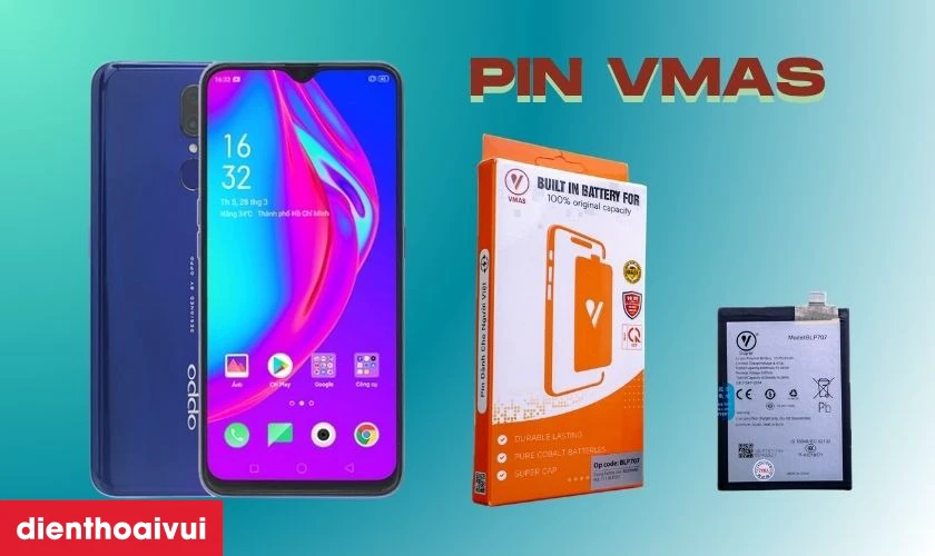 Pin Oppo F11 dung lượng cao Vmas c&oacute; g&igrave; nổi bật?