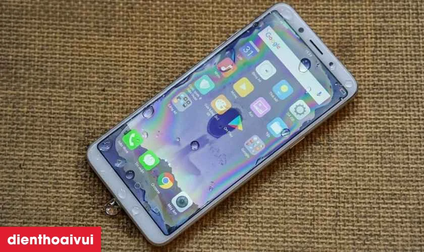 Nguy&ecirc;n nh&acirc;n OPPO F5 chai pin phồng v&agrave; hư hỏng