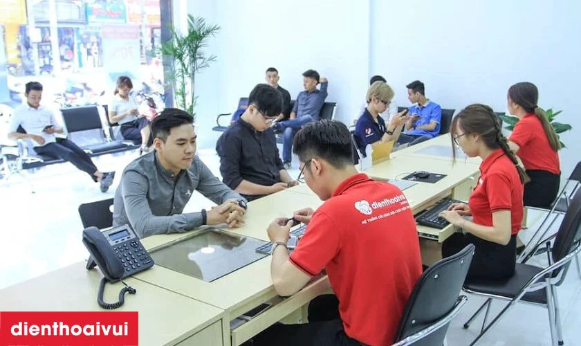 Quy tr&igrave;nh sửa chữa tại Điện Thoại Vui được thực hiện theo từng bước r&otilde; r&agrave;ng