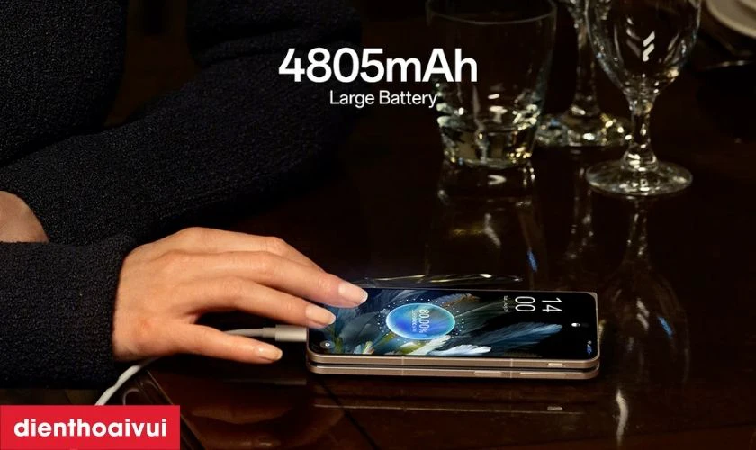 Đánh giá pin điện thoại OPPO Find N3