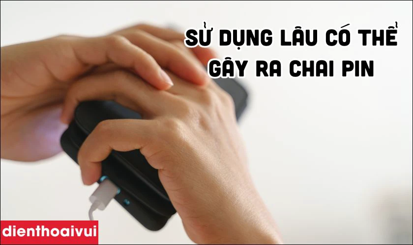 Sạc máy sai cách cũng làm hỏng linh kiện