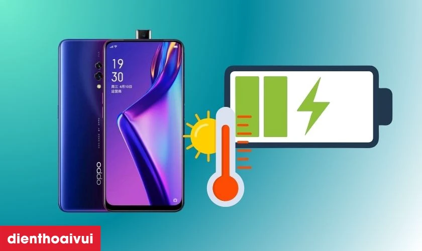 Nguy&ecirc;n nh&acirc;n pin OPPO K3 chai pin phồng v&agrave; hư hỏng
