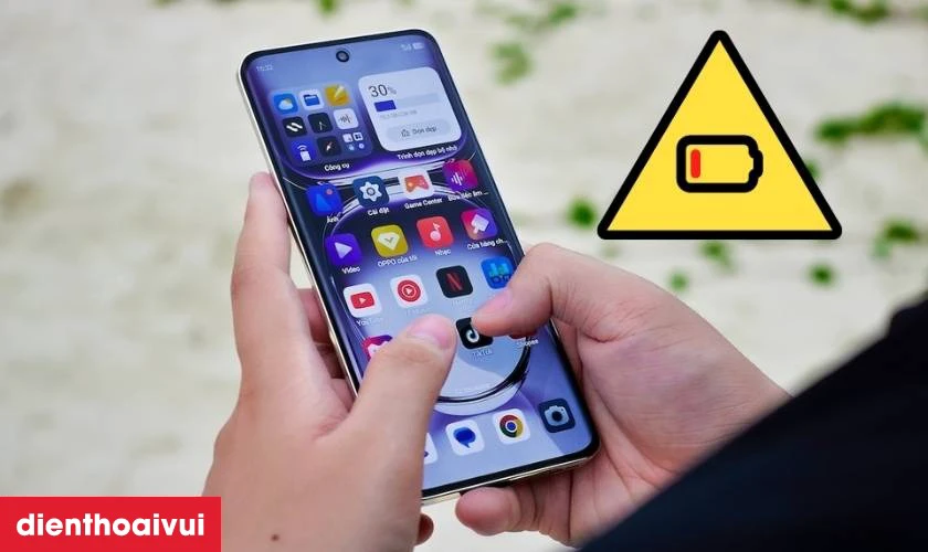 Dấu hiệu cần thay pin OPPO