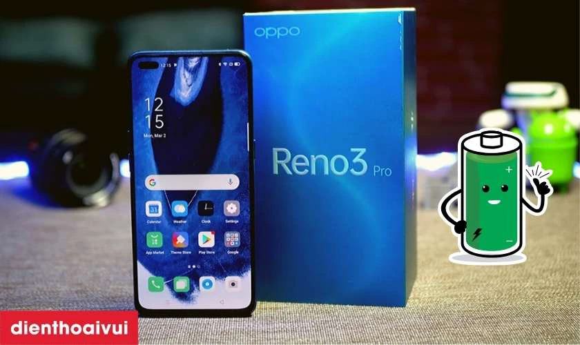 Đ&aacute;nh gi&aacute; pin OPPO Reno 3 Pro