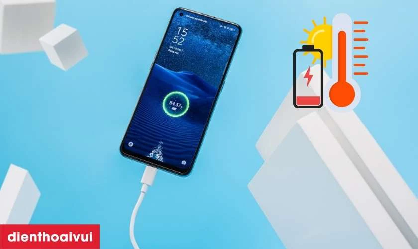 Dùng sạc không chính hãng hoặc sạc ở nguồn điện không ổn định