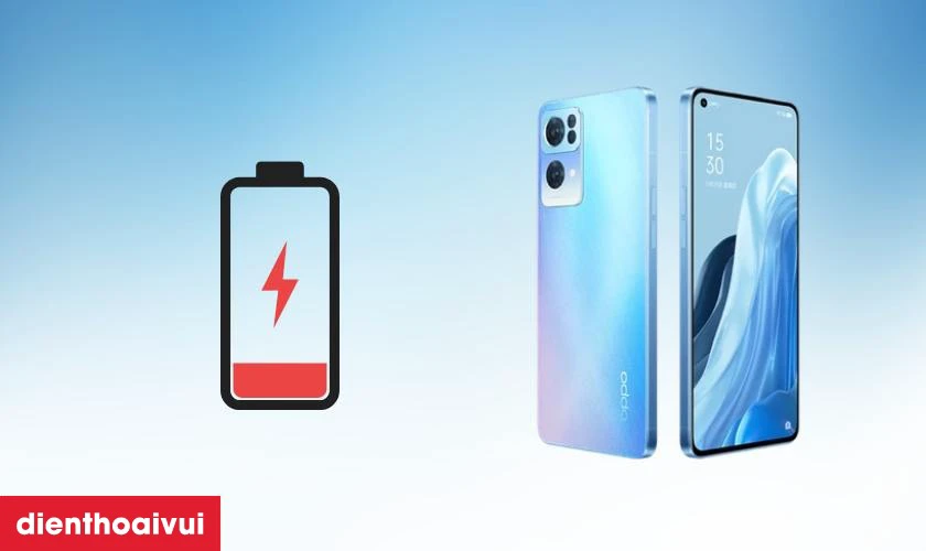 Nguy&ecirc;n nh&acirc;n pin OPPO Reno 7 bị chai ph&ograve;ng v&agrave; hư hỏng
