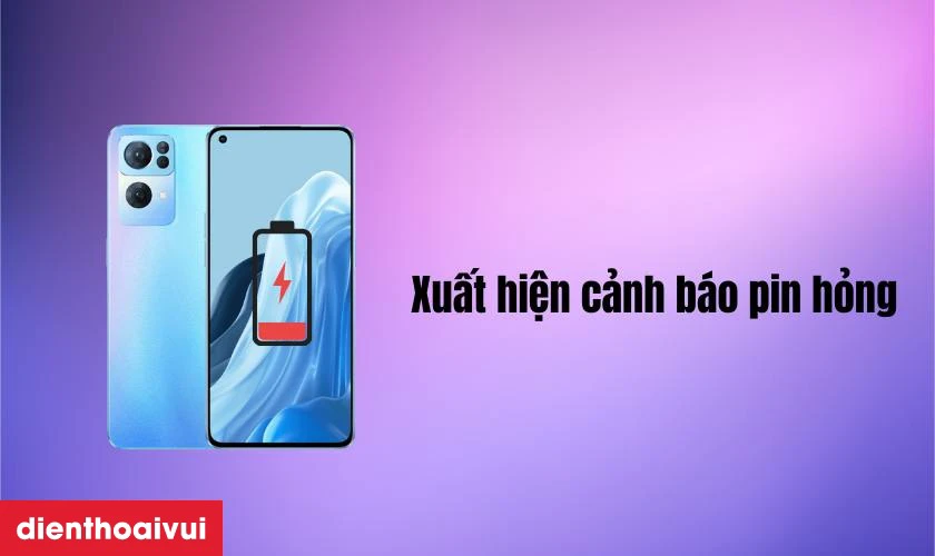 C&aacute;c dấu hiệu nhận biết bạn cần thay pin OPPO Reno 7 Pro 5G nhanh ch&oacute;ng