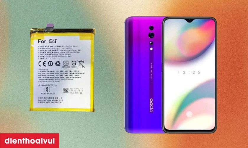 Giới thiệu pin điện thoại OPPO Reno Z