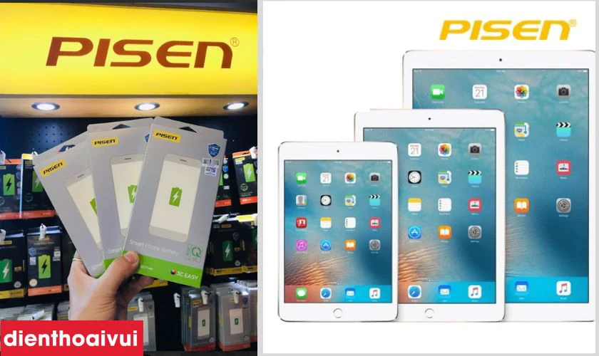 Vì sao n&ecirc;n thay pin Pisen cho iPad Pro 10.5?