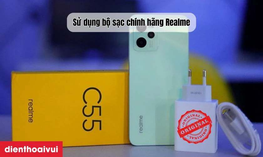 Mẹo kéo dài tuổi thọ pin Realme C55