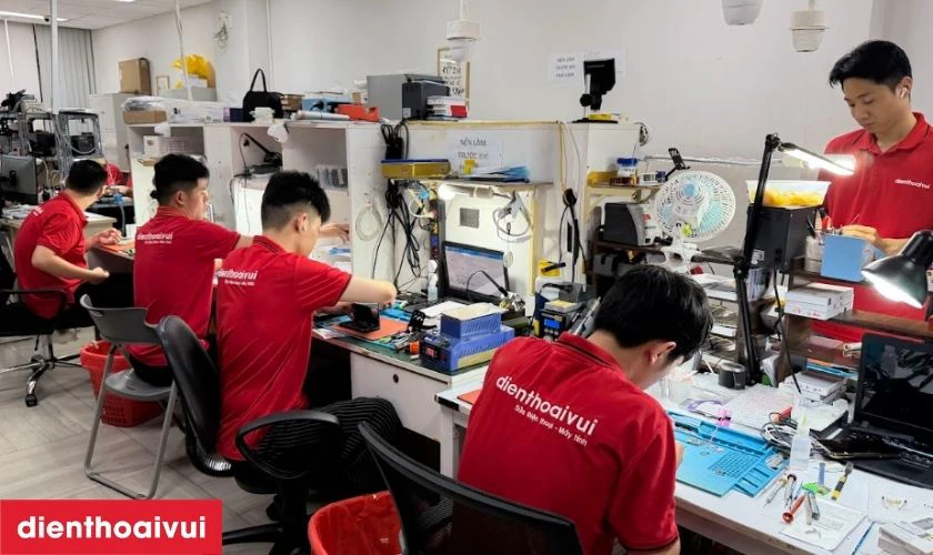 Quy tr&igrave;nh tối ưu, hỗ trợ sửa chữa trong thời gian ngắn