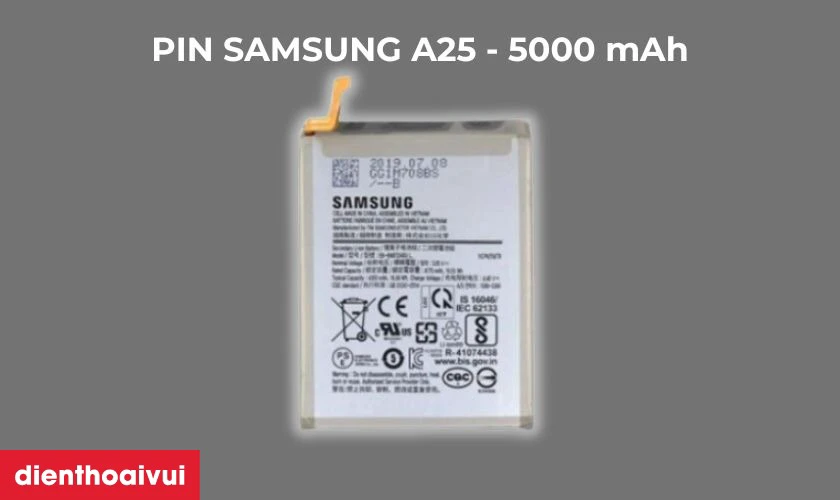 Pin c&ocirc;ng nghệ cao, đảm bảo an to&agrave;n v&agrave; thời lượng sử dụng l&acirc;u d&agrave;i cho người d&ugrave;ng