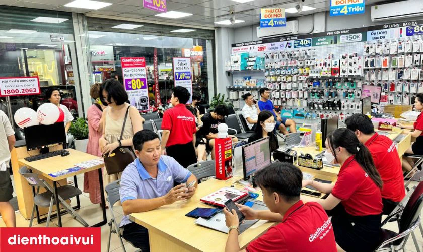 Dịch vụ thay pin Samsung A51S lấy liền tại Điện Thoại Vui