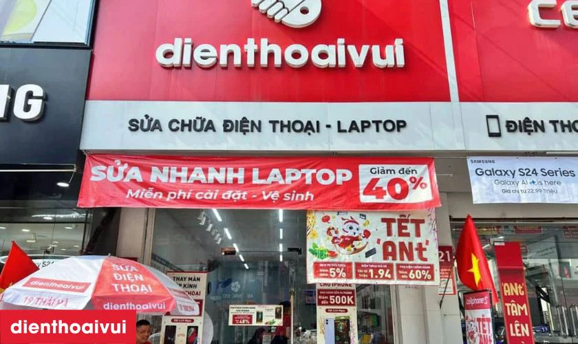 Dịch vụ thay pin Samsung Galaxy A10 ch&iacute;nh h&atilde;ng Deji lấy liền tại Điện Thoại Vui