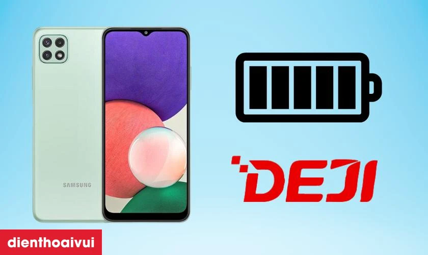 Dịch vụ thay pin Samsung Galaxy A22 5G ch&iacute;nh h&atilde;ng Deji