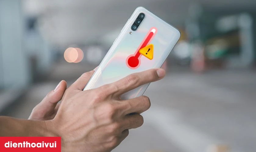 Nguy&ecirc;n nh&acirc;n pin Samsung Galaxy A50 bị chai ph&ograve;ng v&agrave; hư hỏng