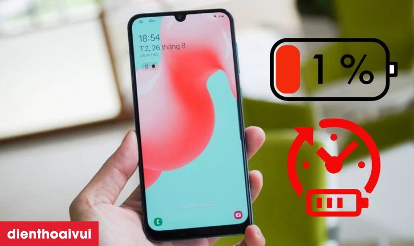 C&aacute;c dấu hiệu nhận biết bạn cần thay pin Samsung A50s nhanh ch&oacute;ng