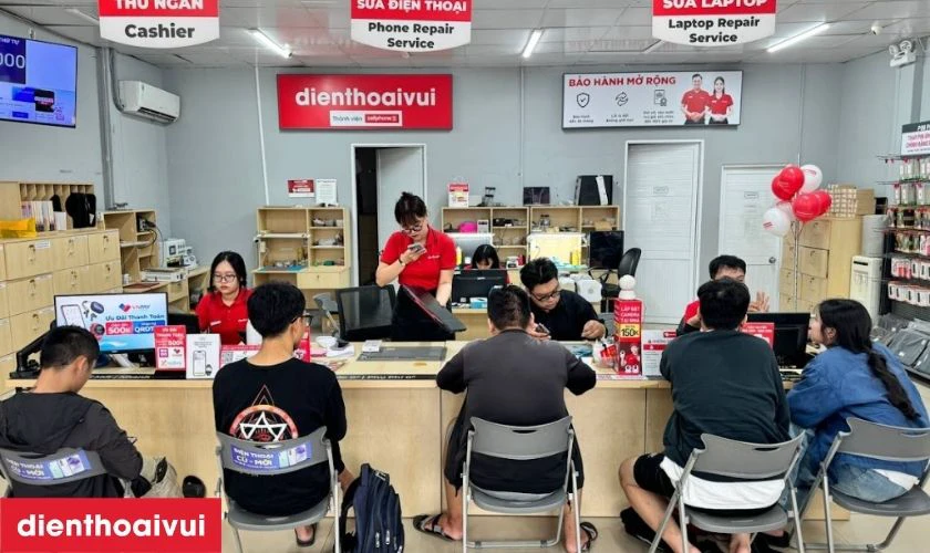 Quy trình rõ ràng, khách hàng yên tâm về chất lượng linh kiện