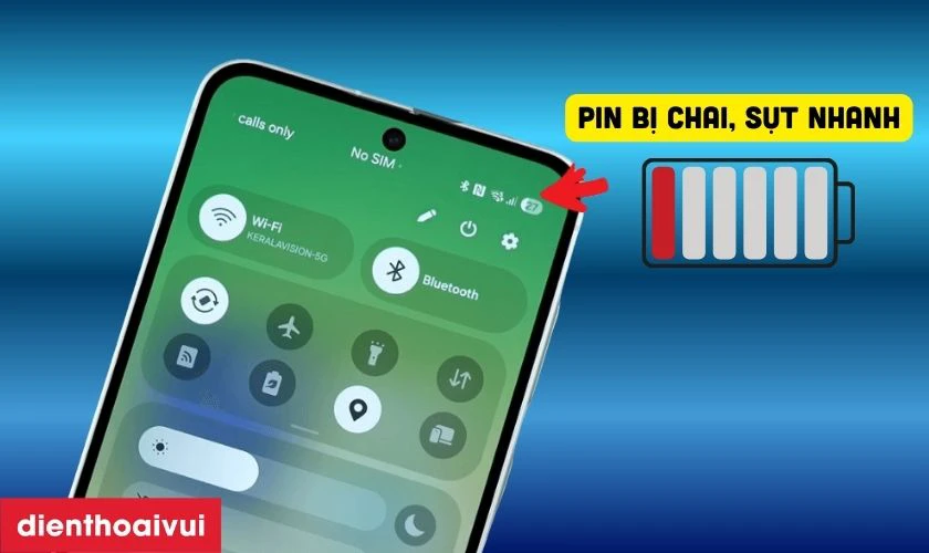 Trường hợp cần thay pin Samsung Galaxy A56 5G?