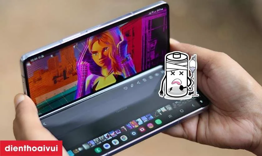 C&aacute;c dấu hiệu nhận biết bạn cần thay pin Samsung Galaxy Fold nhanh ch&oacute;ng