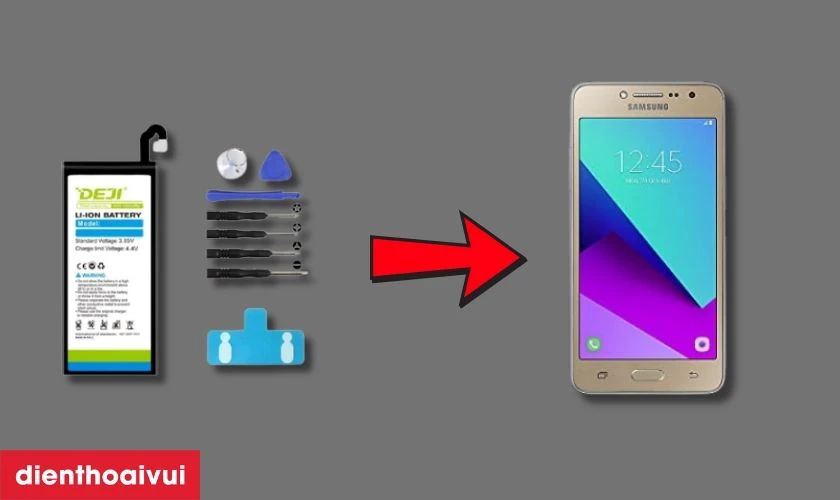Pin Samsung J2 Prime ch&iacute;nh h&atilde;ng Deji l&agrave; g&igrave;?