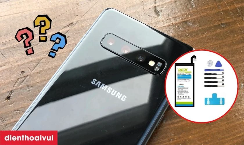 Pin chính hãng Deji thay cho Samsung S10 có tốt không?
