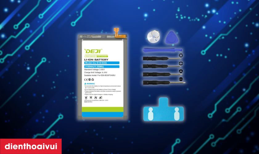 Pin Samsung Galaxy S10e ch&iacute;nh h&atilde;ng Deji l&agrave; g&igrave;?