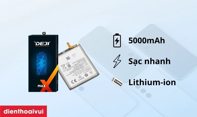 Đánh giá pin Samsung Galaxy S23 Plus hãng Deji