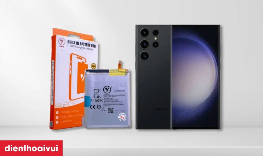 Pin Samsung Galaxy S23 Ultra dung lượng cao Vmas c&oacute; g&igrave; nổi bật?