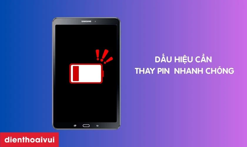 C&aacute;c dấu hiệu nhận biết bạn cần thay pin