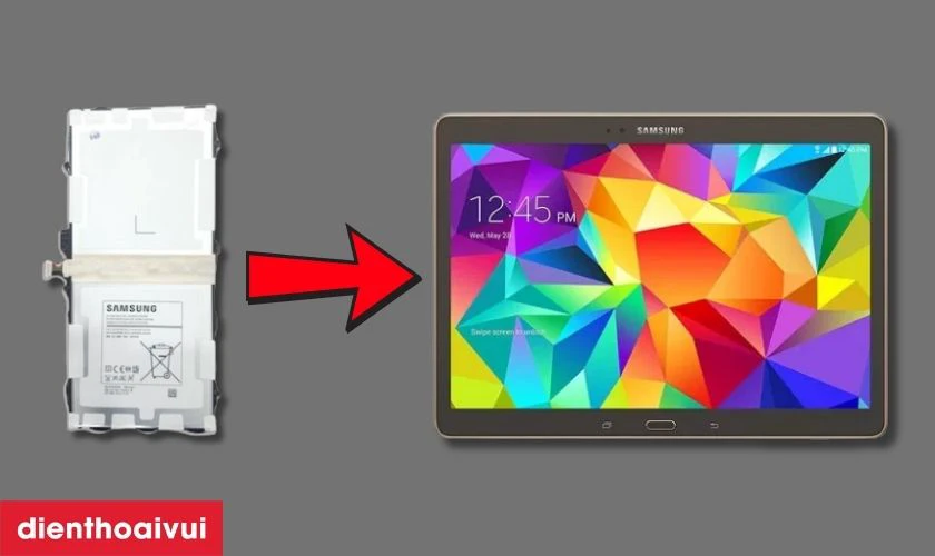 Giới thiệu pin điện thoại Samsung Galaxy Tab S 10.5 2014