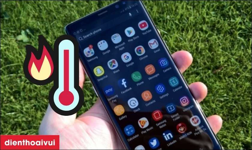Pin nhanh nóng bất thường dù không sử dụng