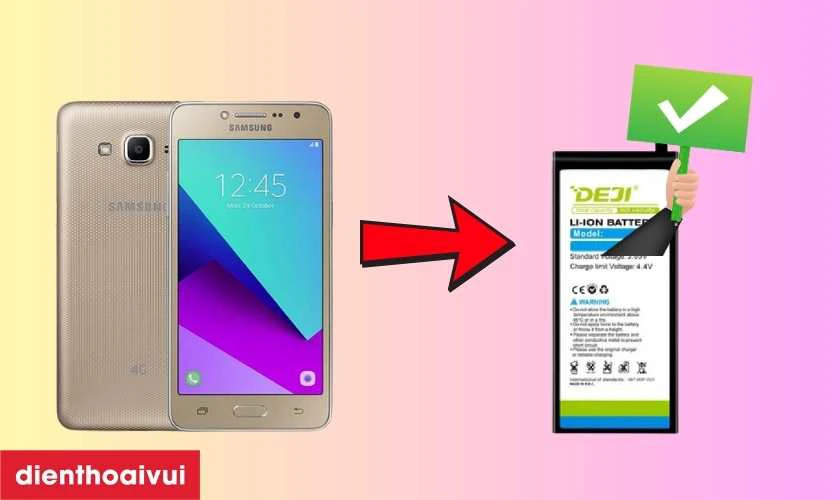 C&oacute; n&ecirc;n thay pin Samsung J2 ch&iacute;nh h&atilde;ng Deji kh&ocirc;ng?