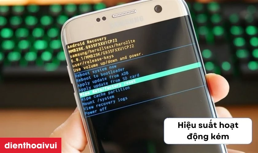 Hiệu suất kém