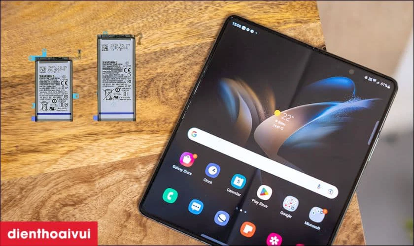 Tổng quan pin điện thoại Samsung Z Fold 4&nbsp;
