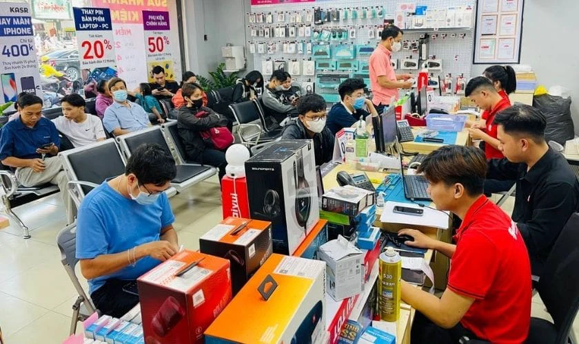 Quy trình thay pin Tecno quận Tân Bình tại Điện Thoại Vui