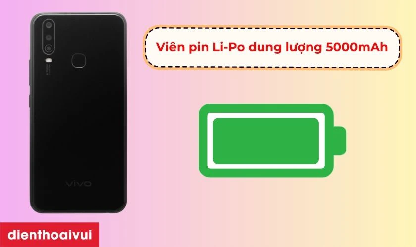 Giới thiệu pin Vivo U10