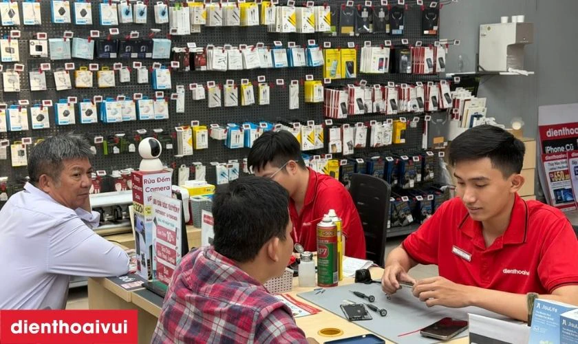 Thay pin Vivo V20 SE chính hãng, giá rẻ tại Điện Thoại Vui