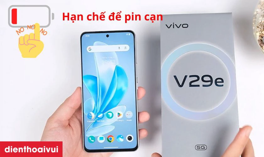 C&aacute;ch sạc pin Vivo V29e đ&uacute;ng c&aacute;ch