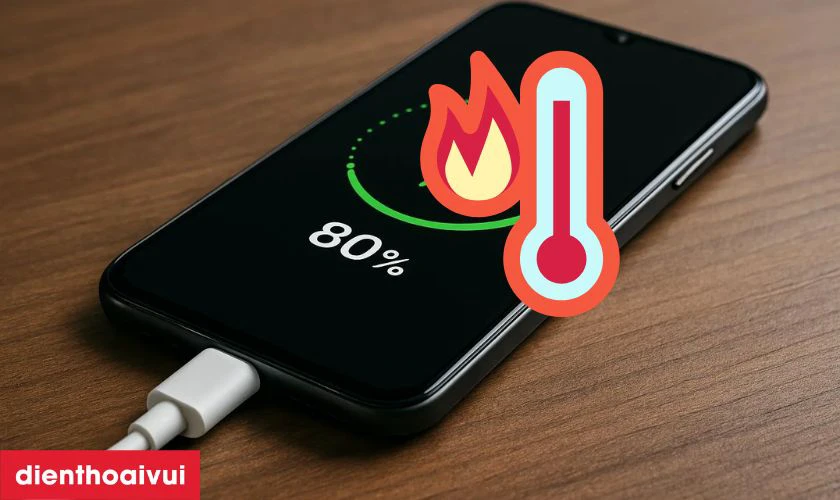 Cần thay pin Vivo V40 khi thấy m&aacute;y n&oacute;ng l&ecirc;n li&ecirc;n tục