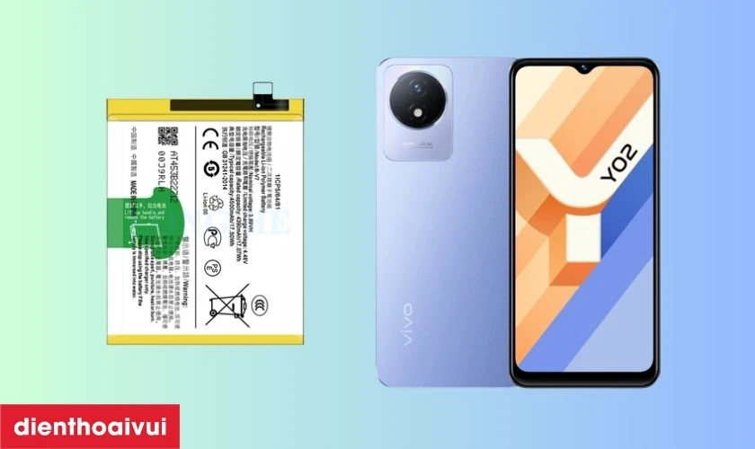 Đ&aacute;nh gi&aacute; pin Vivo Y02