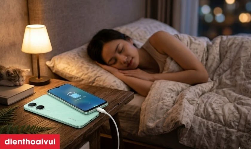 Nguy&ecirc;n nh&acirc;n khiến pin Vivo Y03 bị tụt pin nhanh